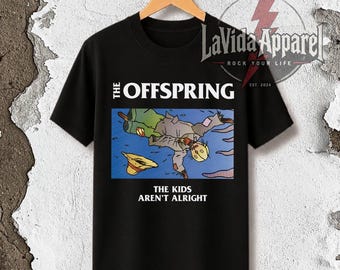 The Offspring Tee, The Kids Aren't Alright, Modern Pop Punk Fan Gift