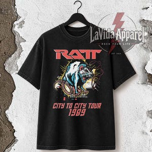 Ratt Band T Shirts 80s Vintage - Etsy