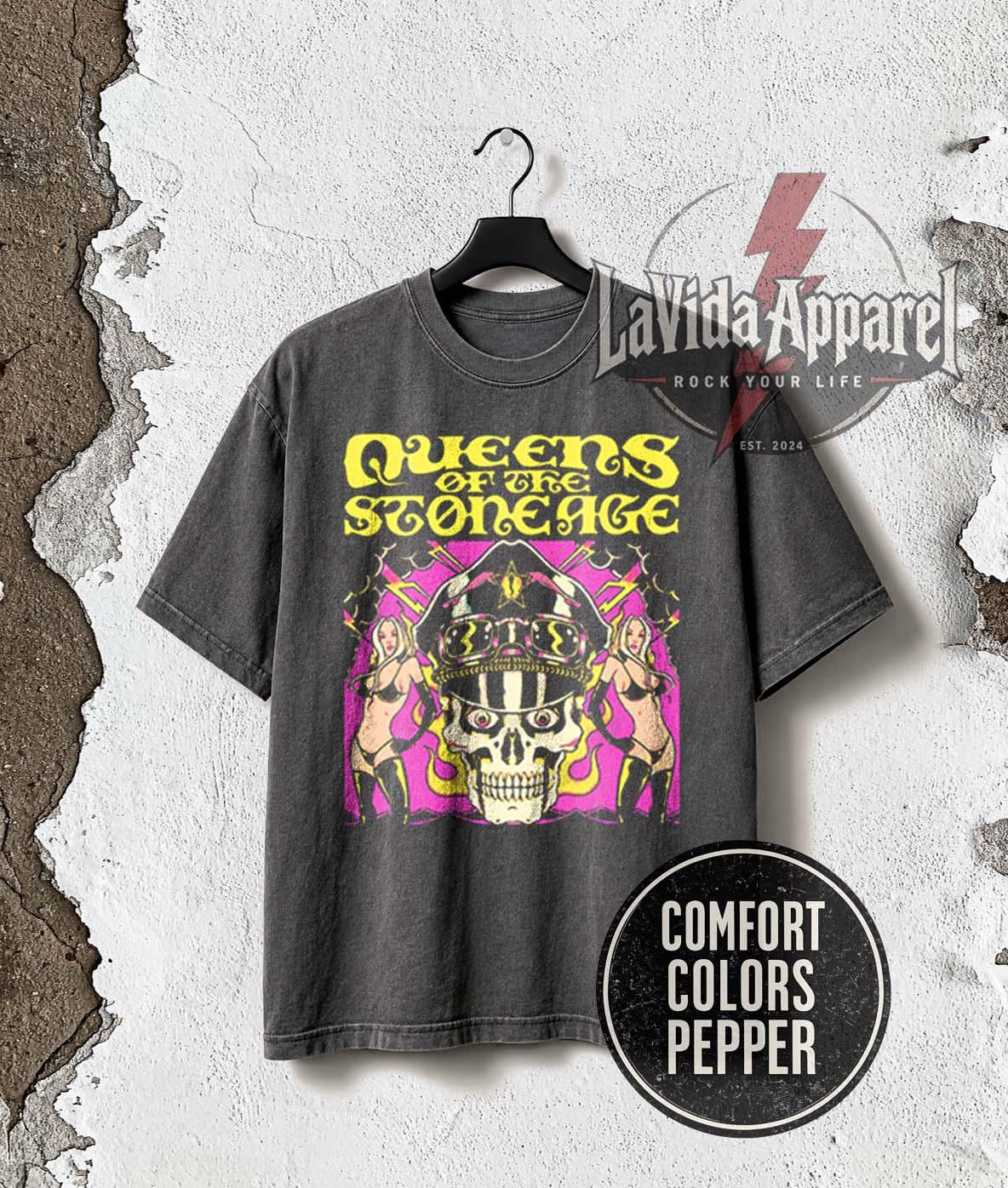 Queens of the stone age t shirt - Etsy 日本