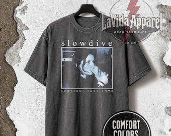 Slowdive Exclusive T-shirt - Unisex Music Band Tee - Just for A
