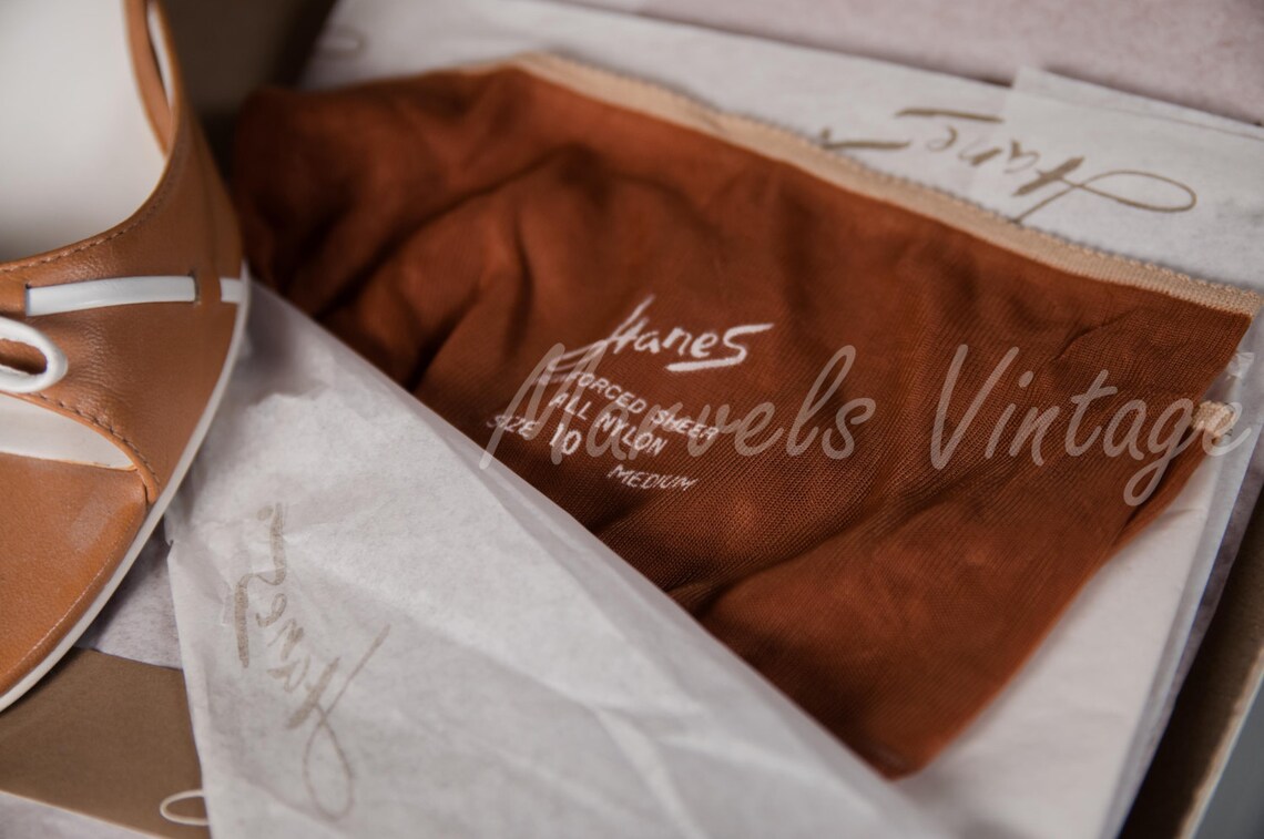 Vintage Hanes Nylon Garter Stockings 3 pairs 415 Hosiery South Etsy