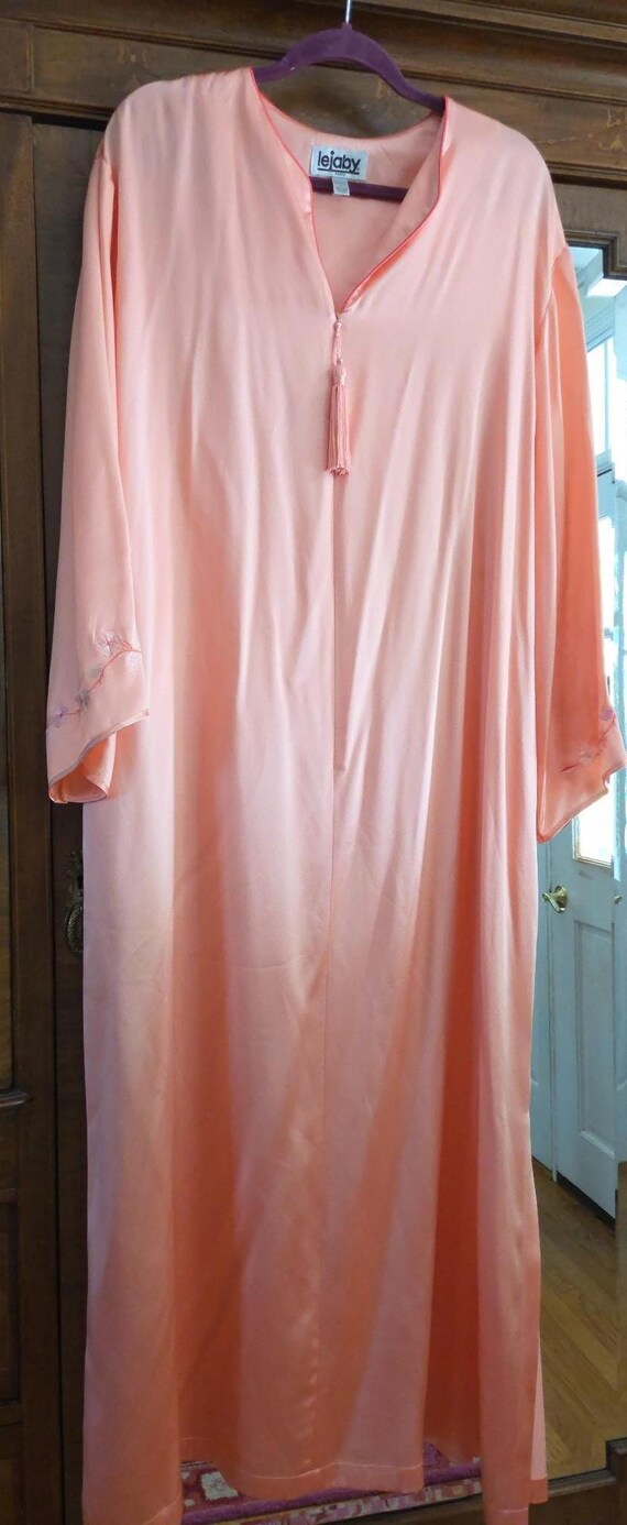 Lejaby Paris Vintage 100% Silk Kaftan