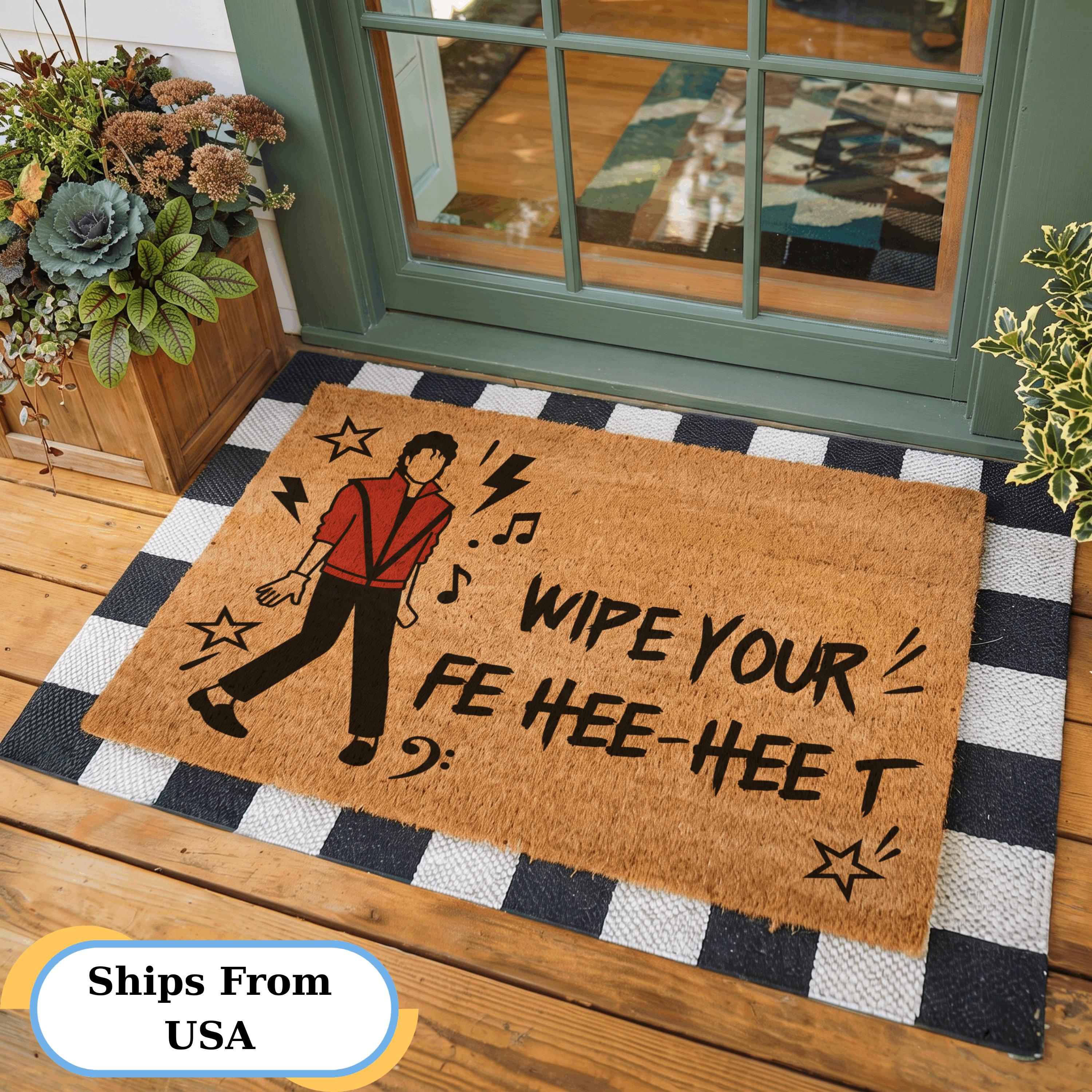 Come back with a warrant doormat - Etsy 日本