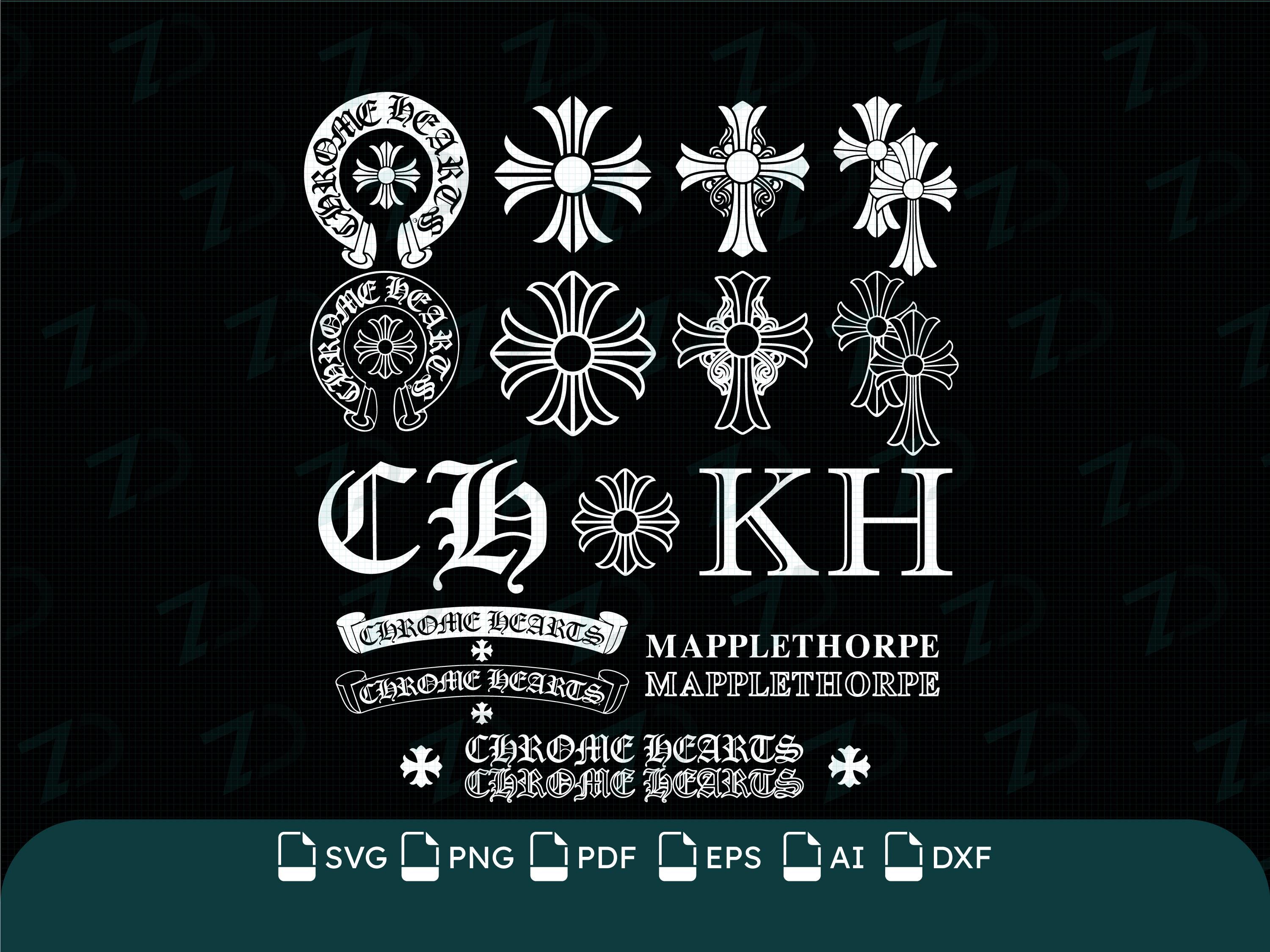 Chrome hearts logo sticker - Etsy 日本