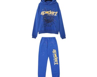 SP5der Trainingspak Zwart Roze | Streetwear Hoodie Joggingbroek Set voor Heren & Dames |