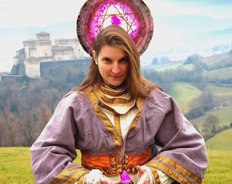 Ladyhawke LARP Tunic - Wizard Outfit, Gothic Cosplay Costume