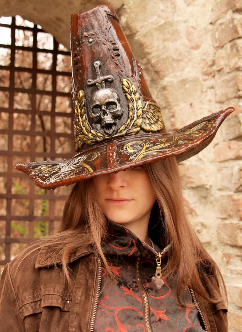 MADE TO ORDER Witch Hunter Hat Warhammer Fantasy Cosplay Etsy
