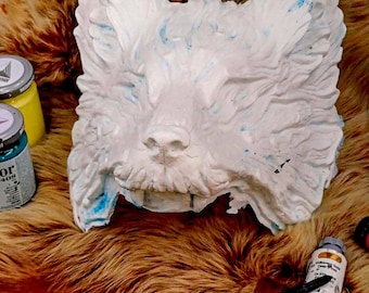 READY TO SHIP Blank Resin Mask - Diy Cosplay Larp Masquerade - Includes Instructions