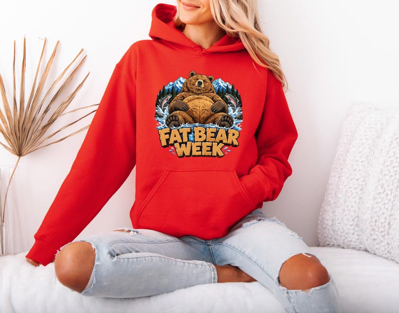 Fat Bear Week Shirt, Funny Grizzly Bear Tee, National Park Nature Lover Gift