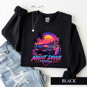 Synthwave Car Shirt, Retro 80s Cyberpunk Tee, Vaporwave Racing Tshirt, Car Lover Gift