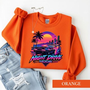Synthwave Car Shirt, Retro 80s Cyberpunk Tee, Vaporwave Racing Tshirt, Car Lover Gift