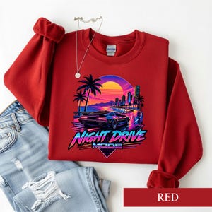 Synthwave Car Shirt, Retro 80s Cyberpunk Tee, Vaporwave Racing Tshirt, Car Lover Gift