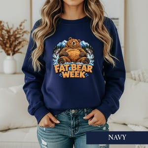Fat Bear Week Shirt, Funny Grizzly Bear Tee, National Park Nature Lover Gift