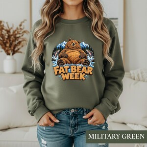 Fat Bear Week Shirt, Funny Grizzly Bear Tee, National Park Nature Lover Gift