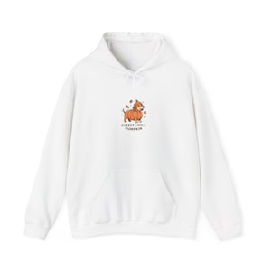 Pumpahuvtröja med kattillustration, mysig hösttröja