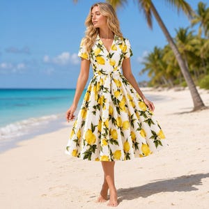 1950s casual dress 1950s Grace Dress