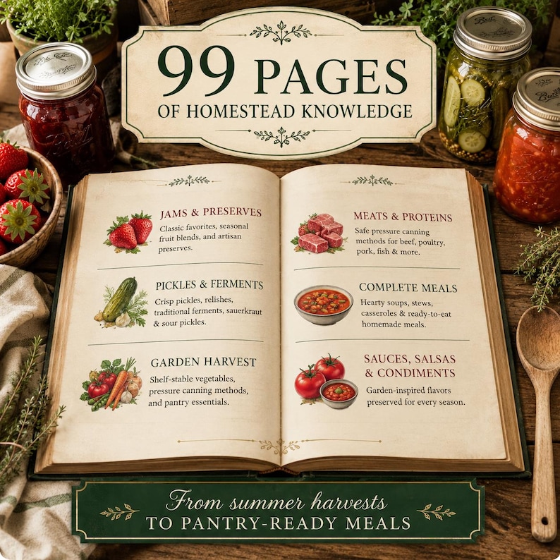 Recetas de conservas caseras en baño maría y a presión (PDF) imagen 2
