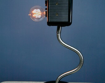 Handmade Camera Lamp with Built in Touch Dimmer