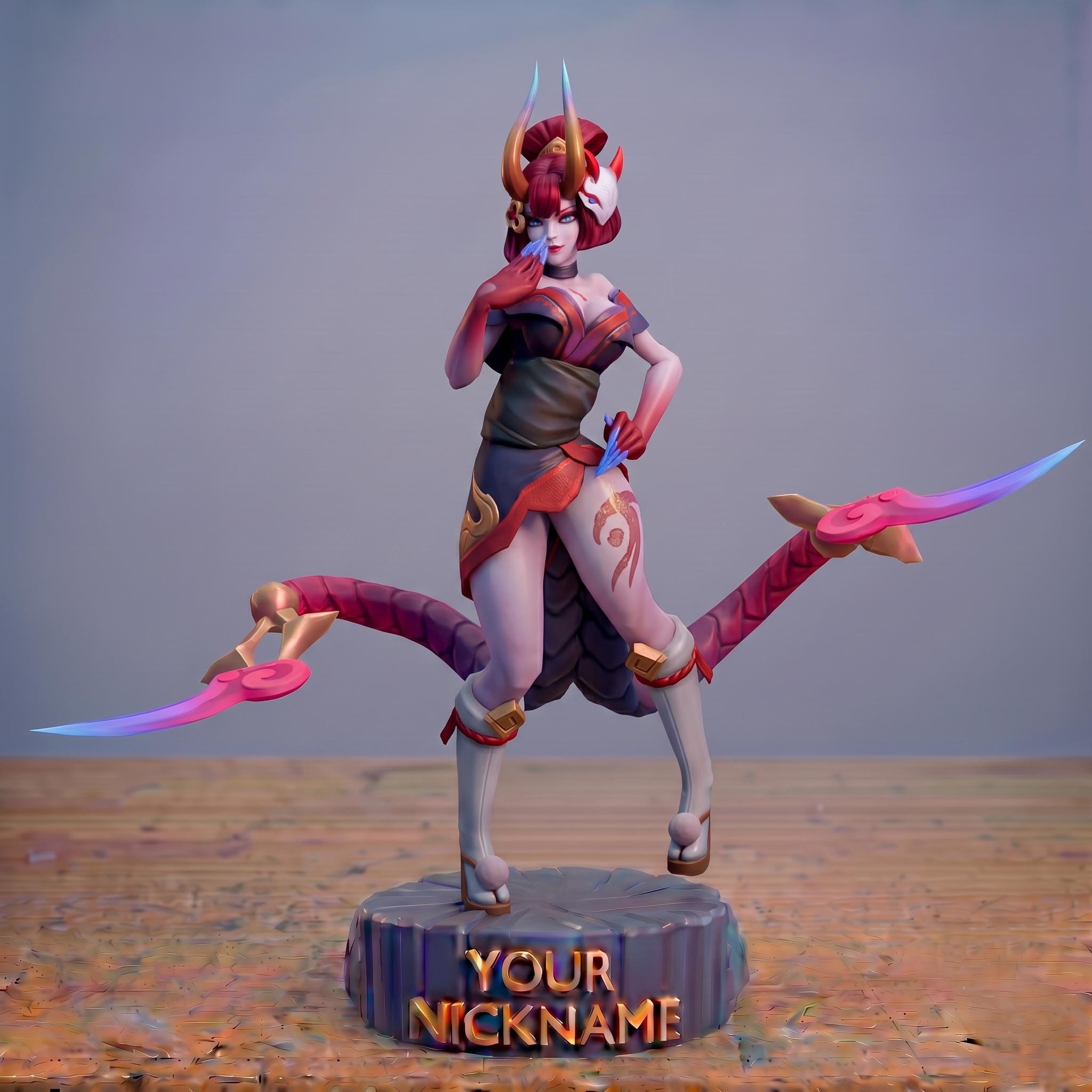 Evelynn figurine - Etsy 日本
