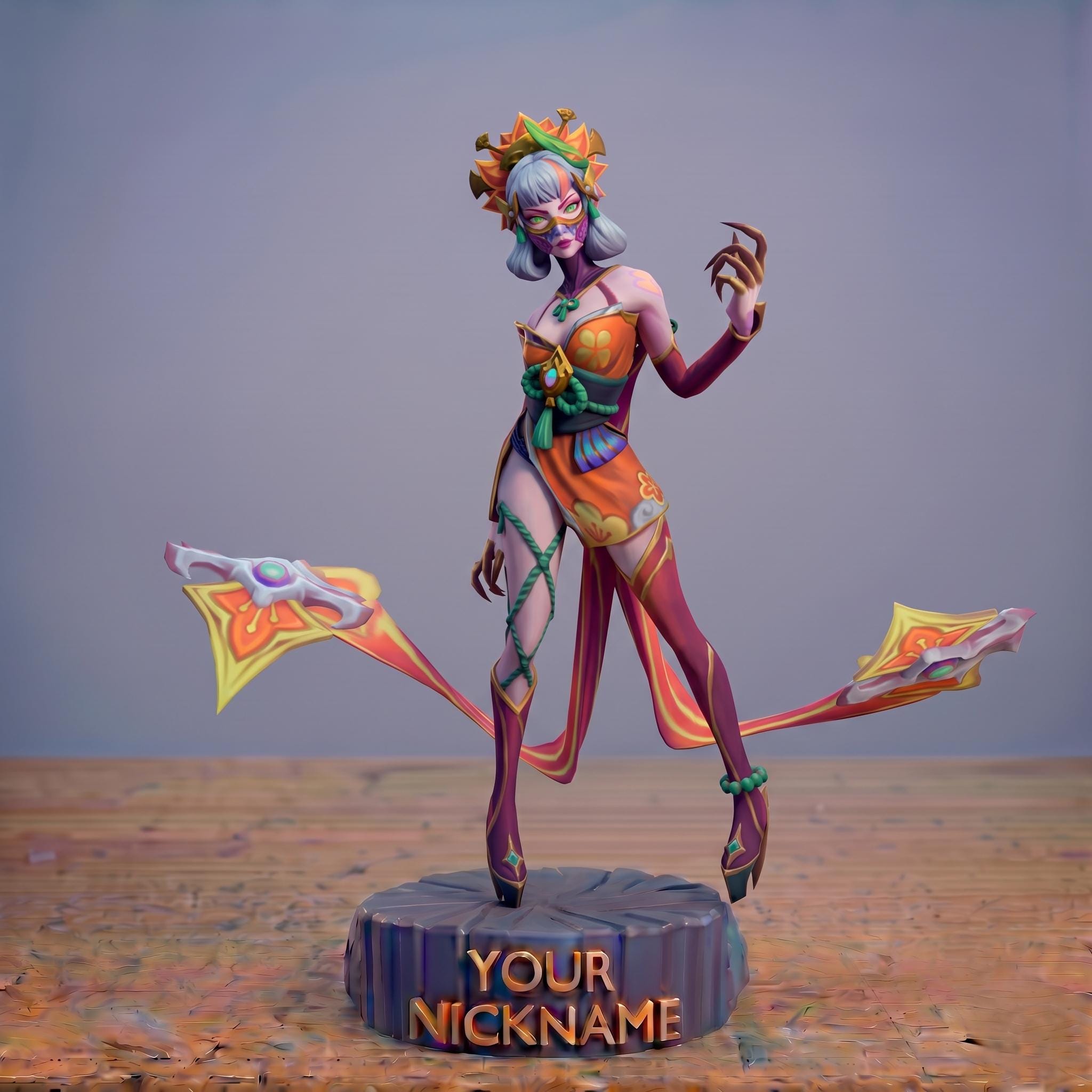 Evelynn figurine - Etsy 日本
