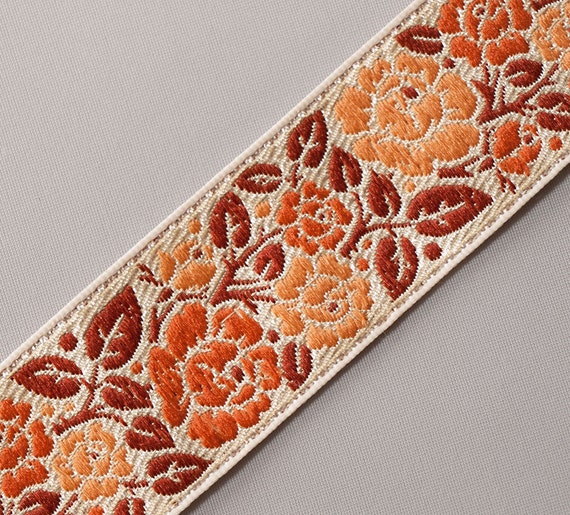 Jacquard Ribbon Trim Historic Arts & Crafts Style Jacquard Ribbon Trim Historic Arts & Crafts Style