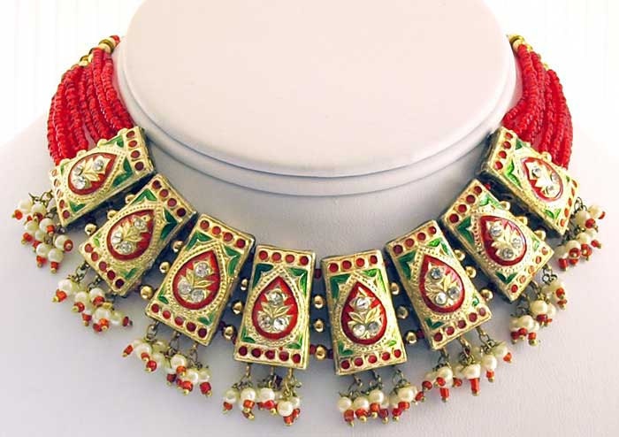 Buy Christmas Jewelry. Lakh Necklace. Global Style Online in India Etsy