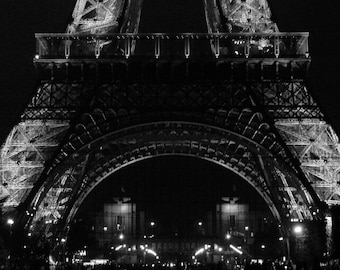 París/Francia, 2014. Fotografía de viajes en blanco y negro / Arte urbano para pared (descarga digital) / Decoración moderna para el hogar.