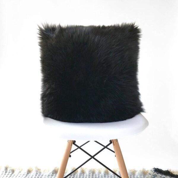 Black Euro Sham Etsy