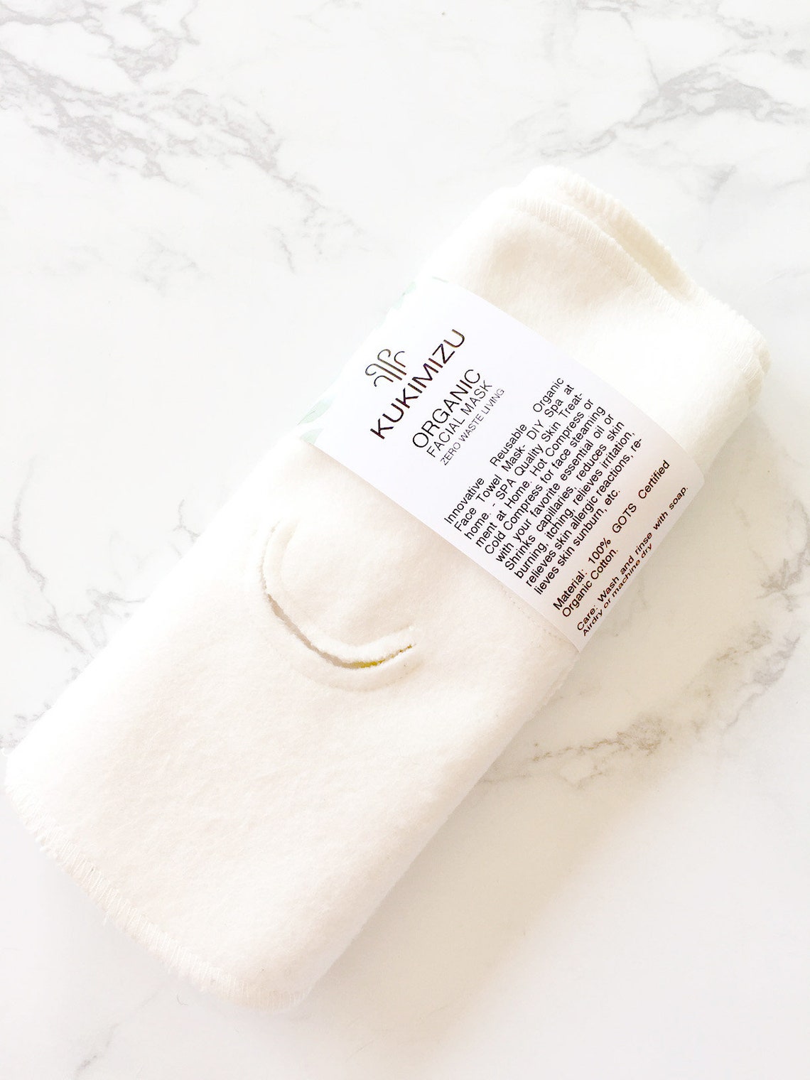 Reusable Organic Face Towel Mask Sensitive Skin Facial Anti Etsy