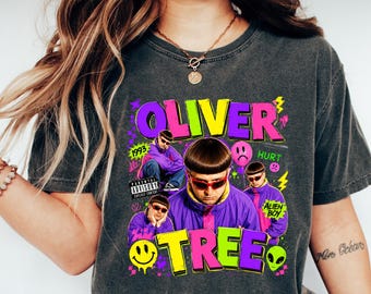 In Loving Memory Oliver Tree Shirt RIP Legend Vintage Bootleg Graphic Music Fan Gift