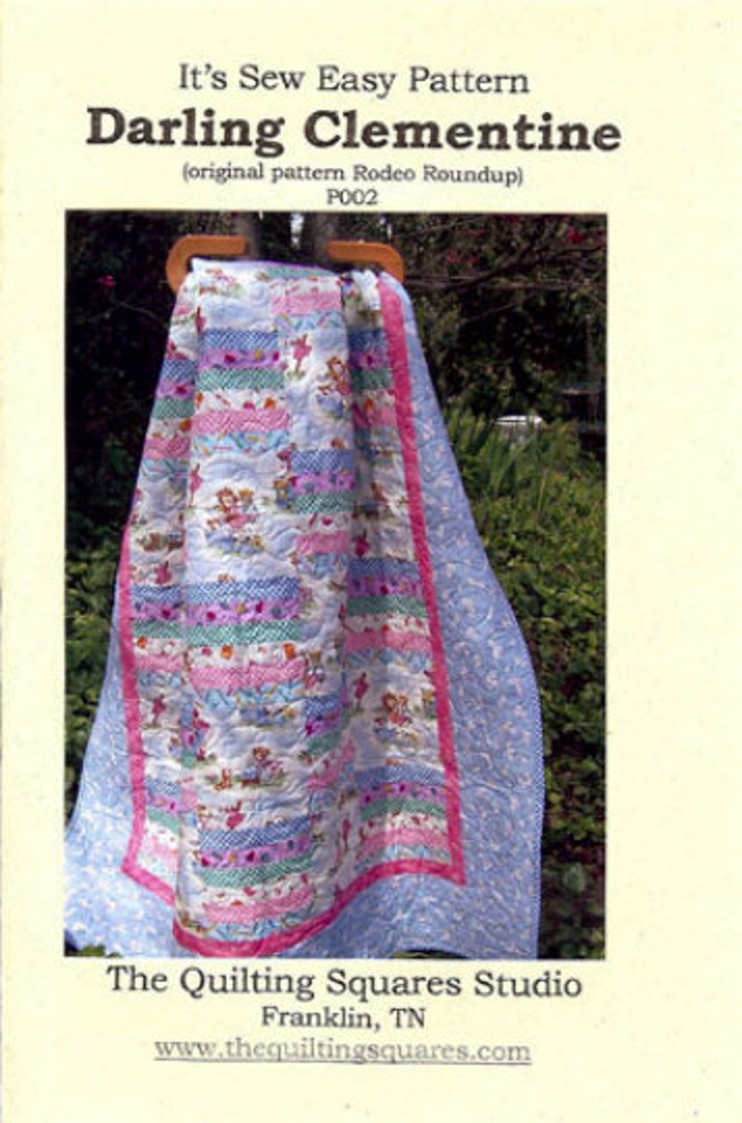 SALE Darling Clementine Quilt Pattern Fat Quarter Pattern Etsy