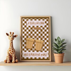 Chai Wall Art | South Asian Decor | Gentle and Inspiring Reminder Print (Digital Download)