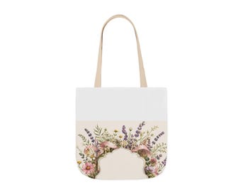 Wildflower Wedding Welcome Bag Tote Bag | Bridal Shower Gift | Bride Canvas Tote