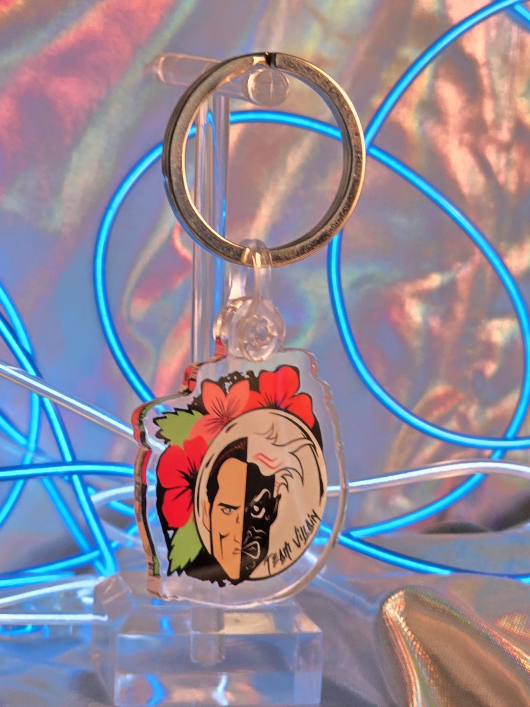 Inspired Two Face Keychain. - Etsy