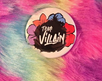 team villain button