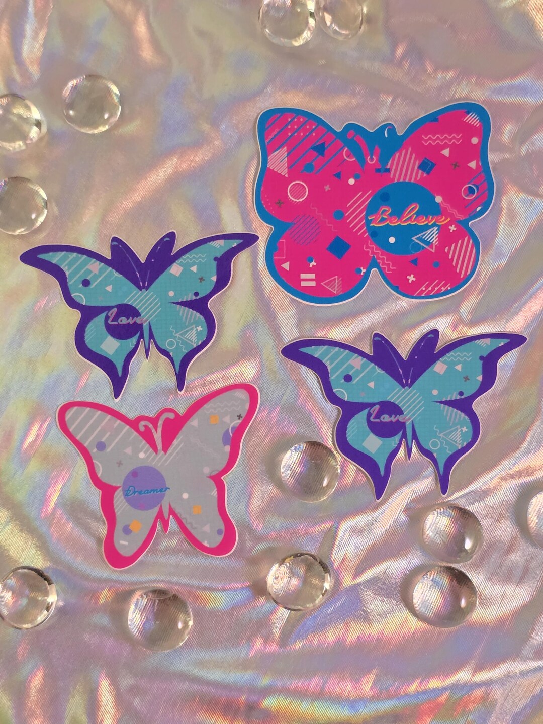 Motivational Butterfly Sticker Pack - Etsy