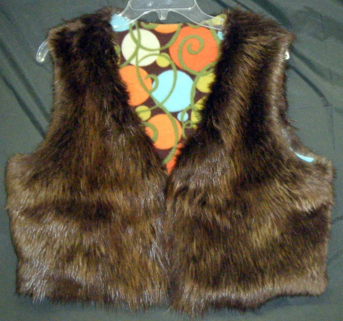 Beaver Vest Etsy