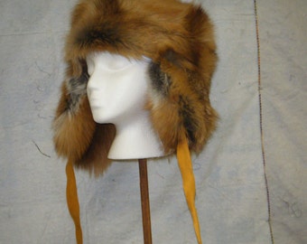 Red Fox Trooper Style Hat
