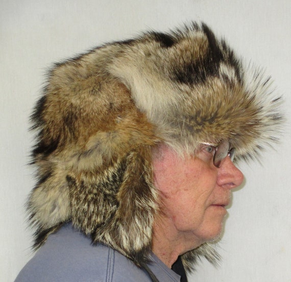 coyote pelt hat