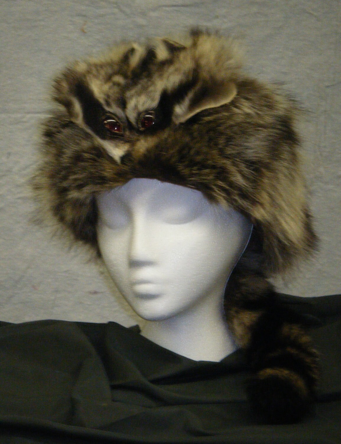 Procione Davy Crockett con faccia e coda | Etsy Italia