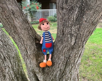 Scarecrow toy for kids,baby gift,Christmas gift,gift for kids, handmade toy,toddler toy,nursery decor,soft doll for baby,baby shower gift