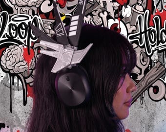 Seraph – Cyberpunk-hoofdtelefoonaccessoires