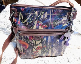 SAKROOTS Desert Owl Sunflower Bag: Artist Circle, Coated 