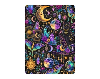 Baraja de cartas inspirada en el Tarot de Cristal de la Luna Mística