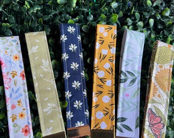 Adorable Floral Wristlets with Durable Hardware