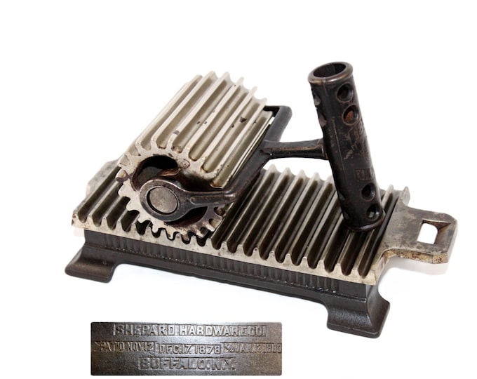 Antique 1880 Fluting Iron made by Shepard Hardware