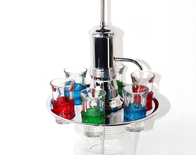 Mid-Century Barware, Park Sherman Liquor Dispenser Carousel