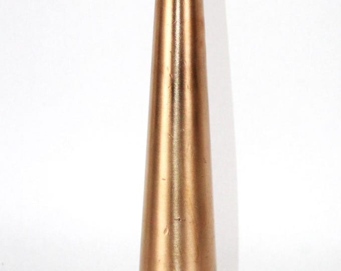 Antique Elkhart Brass Fire Hose Nozzle: Rare Firefighting Collectible for Home or Man Cave Display