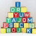 Vintage 26 Walt Disney Character’s, Children’s ABC Wooden Blocks