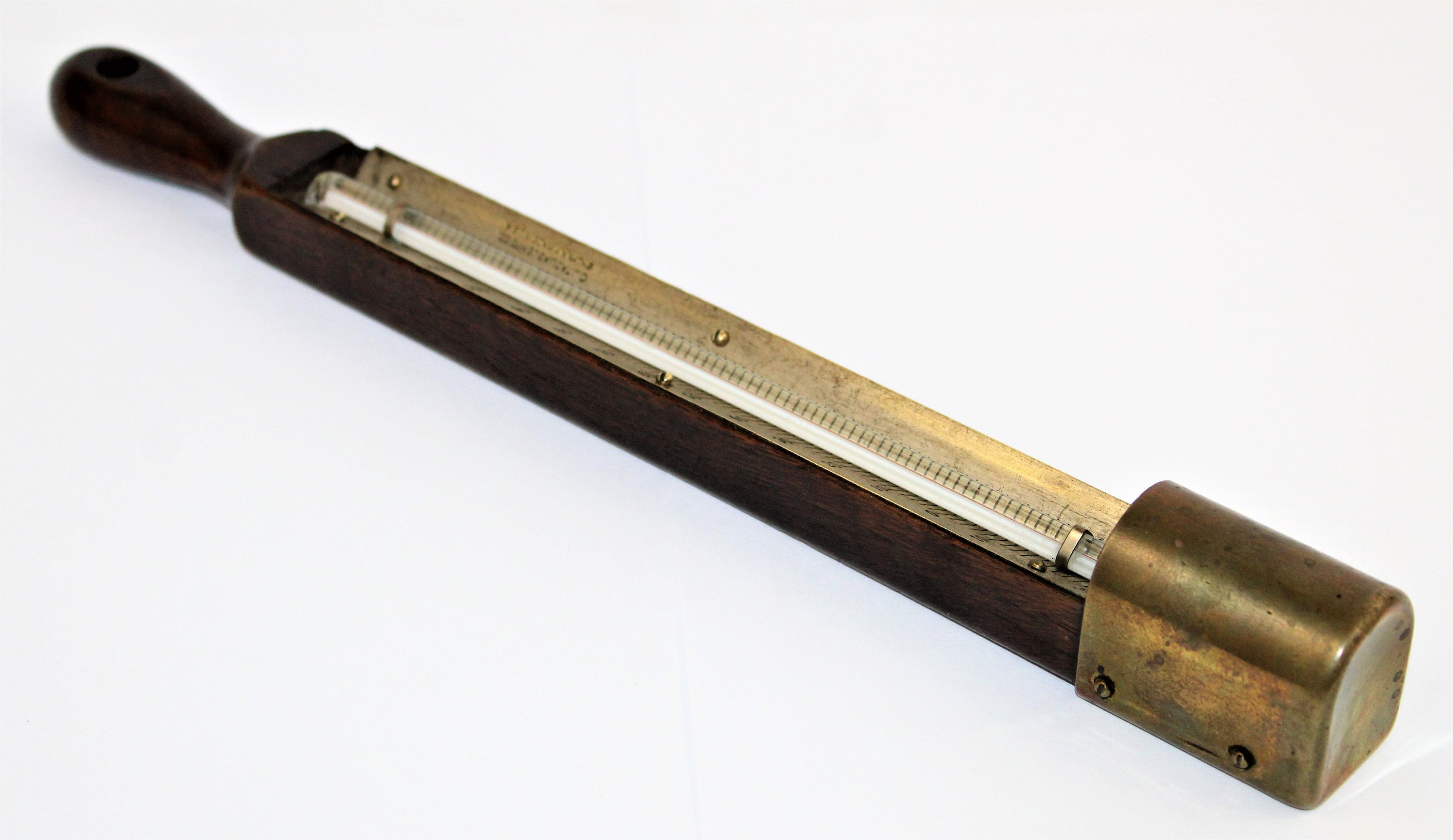 Antique Thermometer, C. J. Tagliabue Thermometer, Mercury Thermometer